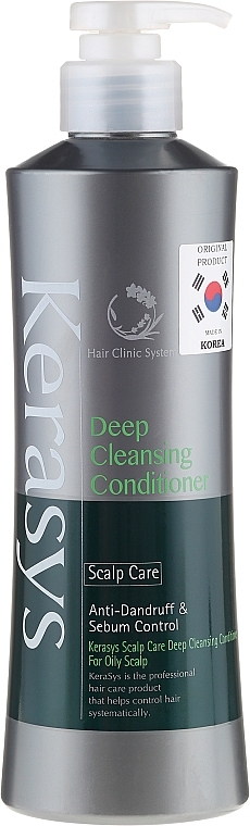 Refreshing Hair Conditioner "Scalp Treatment" - KeraSys Hair Clinic System Conditioner — photo N1