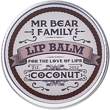 Fragrances, Perfumes, Cosmetics Lip Balm - Mr. Bear Family Lip Balm Coconut