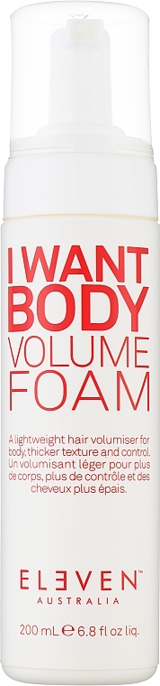 Volumizing Foam - Eleven Australia I Want Body Volume Foam — photo N2