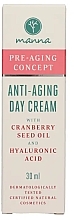 Fragrances, Perfumes, Cosmetics Anti-Aging Day Face Cream - Manna Anti-Aging Day Cream