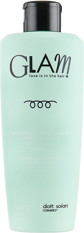 Discipline Shampoo for Curly Hair - Dott. Solari Glam Discipline Shampoo Curly Hair — photo N4