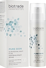 Night Rejuvenating Fluid with Hyaluronic Acid and Peptides - Biotrade Pure Skin Glow Revival Night Fluid — photo N3