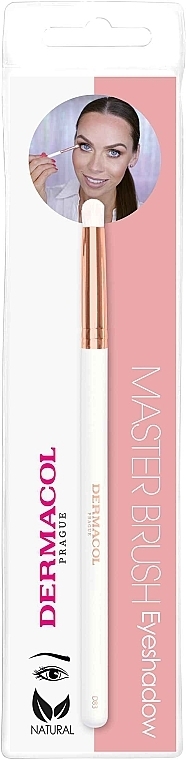 Eyeshadow Brush - Dermacol Master Brush Rose Gold D83 — photo N1