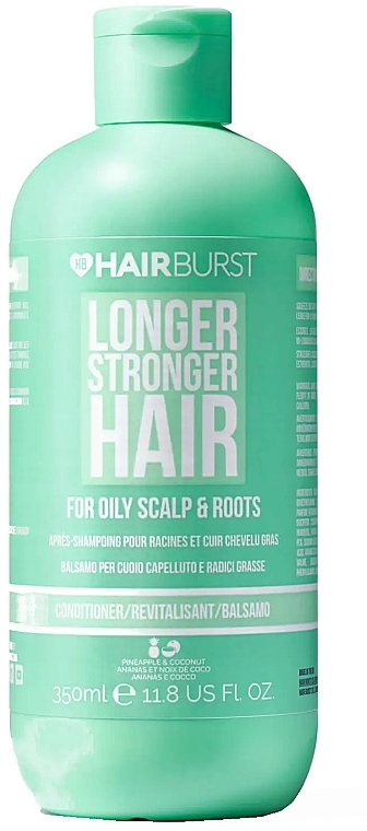Conditioner for Oily Scalp - Hairburst Long And Healthy Conditioner For Oily Scalp & Roots — photo N2