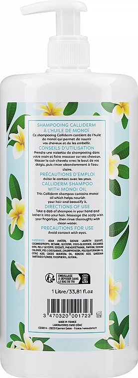 Monoi Oil Shampoo - Calliderm Monoi Shampoo — photo N4