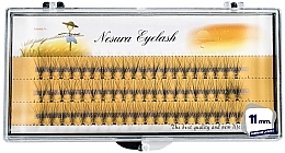 Fragrances, Perfumes, Cosmetics False Lashes C 11 mm, 60 pcs - Nesura Eyelash Premium