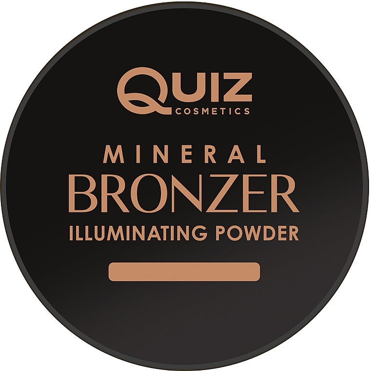 Mineral Face Powder-Bronzer - Quiz Cosmetics Mineral Powder Collection Bronzer — photo N1