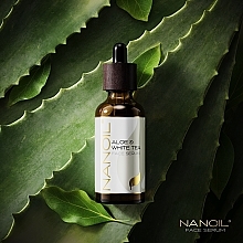 White Tea Face Serum for All Skin Types - Nanoil Aloe & White Tea Face Serum — photo N7