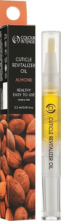 Repairing Cuticle Oil "Almond" - Colour Intense Cuticle Revitalizer Oil Almond — photo N2