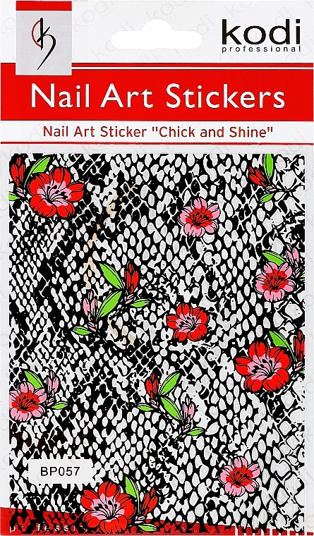 Nail Art Sticker - Kodi Professional Nail Art Stickers BP057 — photo N1