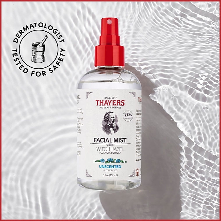 Witch Hazel Facial Mist Toner - Thayers Alcohol-Free Witch Hazel Facial Mist Toner — photo N5