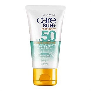 Shine Control Sun Cream - Avon Care Sun+ Shine Control Sun Cream SPF 50 — photo N1