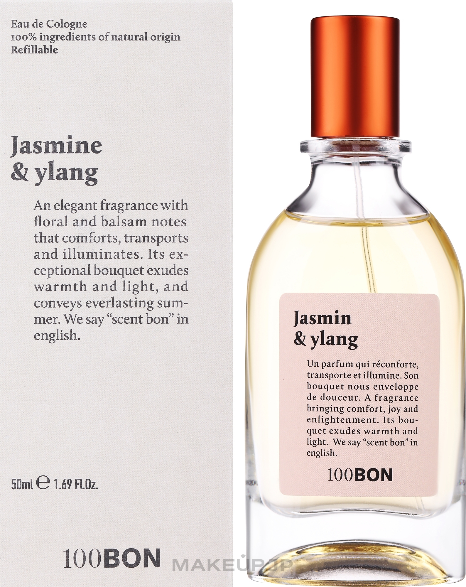 100BON Jasmin & Ylang Solaire - Eau de Parfum — photo 50 ml