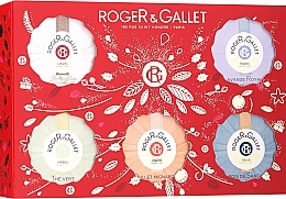 Fragrances, Perfumes, Cosmetics Roger & Gallet Scented Soaps Set - Set (soap/5x50g)