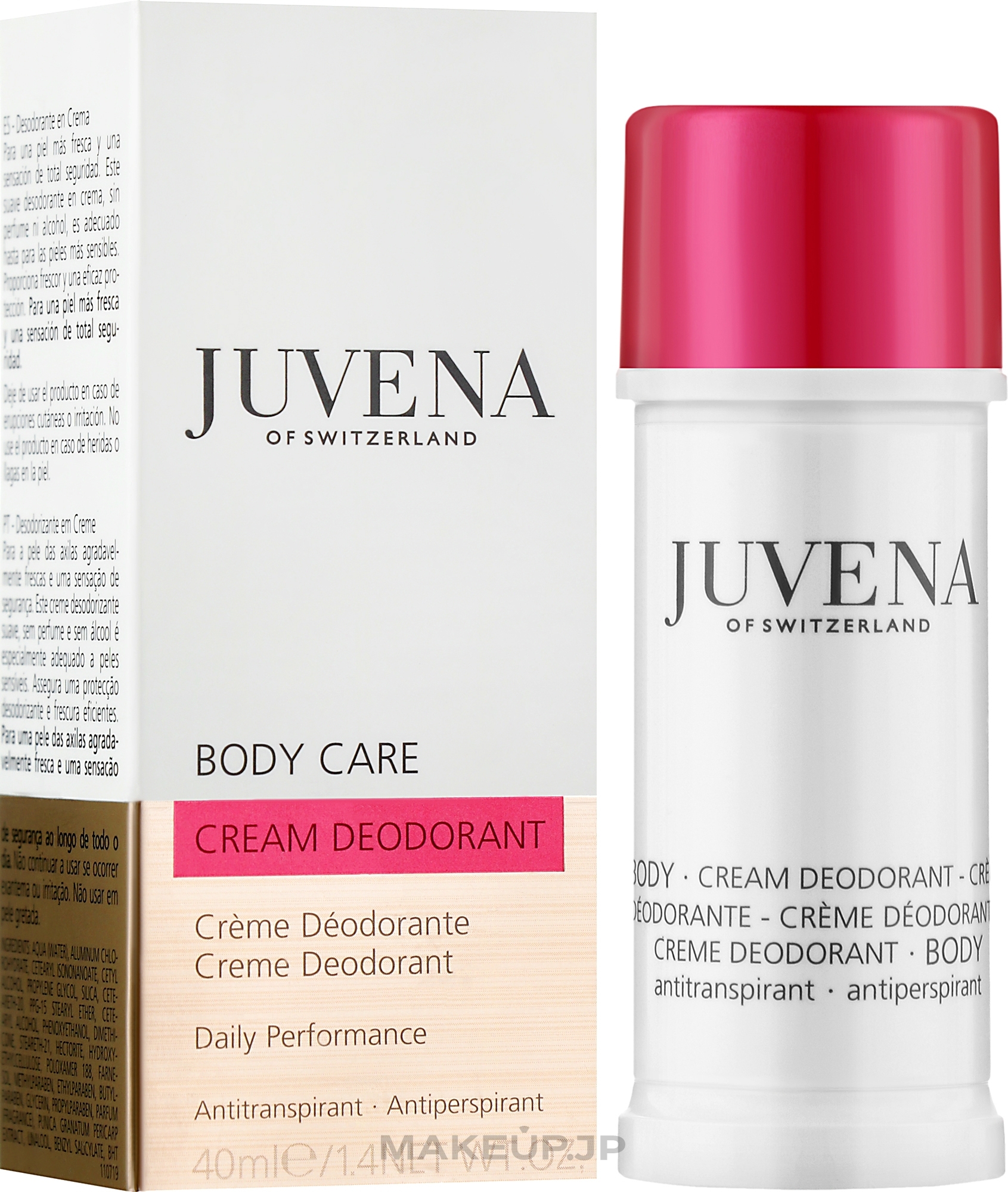 Deodorant-Cream - Juvena Daily Performance Cream Deodorant — photo 40 ml