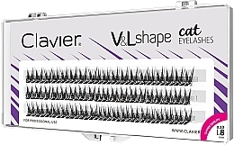 Fragrances, Perfumes, Cosmetics Lash Individuals L, 8 mm - Clavier V&L Shape Cat Eyelashes