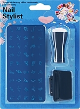 Fragrances, Perfumes, Cosmetics Stamp Set, blue 05 - PRC Nail Stylist 05