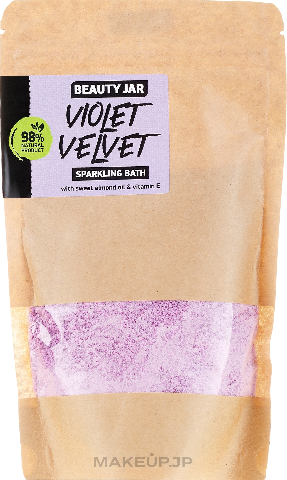 Bath Powder "Violet Velvet" - Beauty Jar Sparkling Bath Violet Velvet — photo 250 g