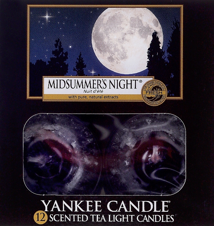 Tea Light Candles - Yankee Candle Scented Tea Light Candles Midsummer's Night — photo N2
