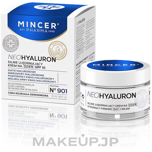 Day Cream for Face - Mincer Neo Hyaluronn Strongly Firming Day Cream 901 — photo 50 ml