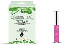 Fragrances, Perfumes, Cosmetics Set - Dr. Eve_Routh Super Soothing + Vitamin E And Peppermint (f/mask/3pcs+lip/plumps/8ml)