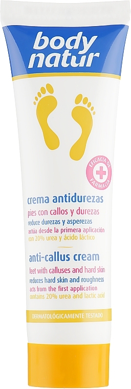 Anti-Callus Foot Cream - Body Natur Anti-Callus & Hard Skin — photo N2