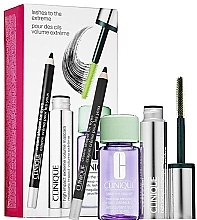 Fragrances, Perfumes, Cosmetics Gift Set - Clinique High Impact Extreme Volume Mascara Set (mascara/10ml + eye/pen/1.1g + rem/30ml)