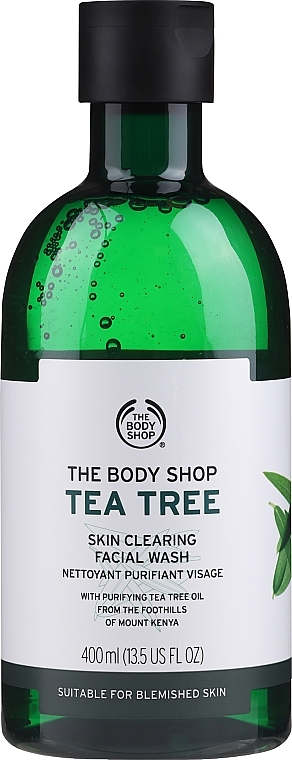 Cleansing Face Wash Gel - The Body Shop Tea Tree Skin Clearing Facial Wash — photo N12