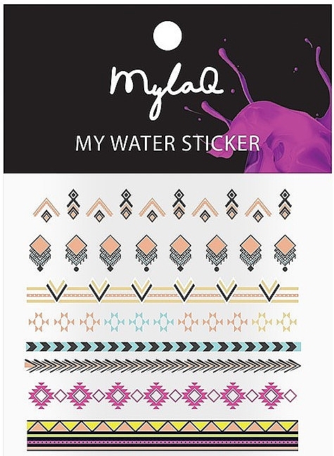 Aztecs Nail Stickers - MylaQ My Aztek Sticker — photo N1