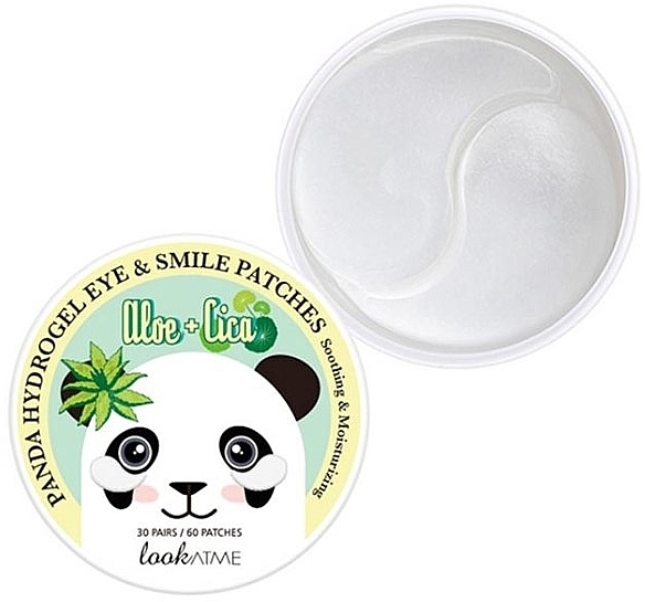 Hydrogel Eye Patch 'Aloe & Centella' - Look At Me Eye Patch Aloe & Cica — photo N1