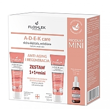 Fragrances, Perfumes, Cosmetics Set - Floslek A+D+E+K Care Set (f/cr/2x50ml + f/oil/30ml)