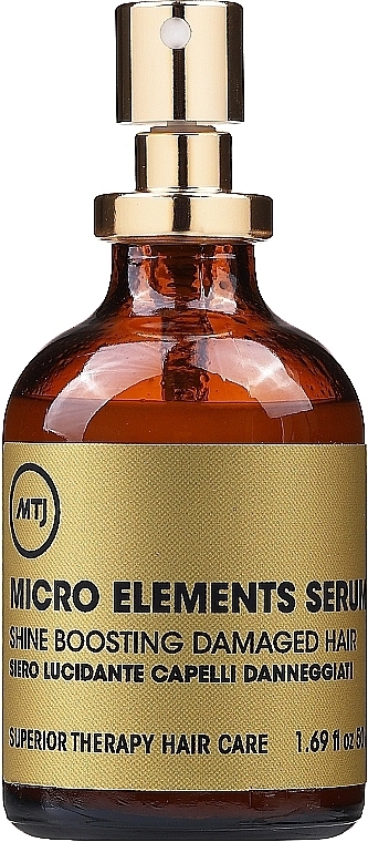 Hair Serum - MTJ Cosmetics Superior Therapy After Shampoo Treatment Microelements Aminoserum — photo N1