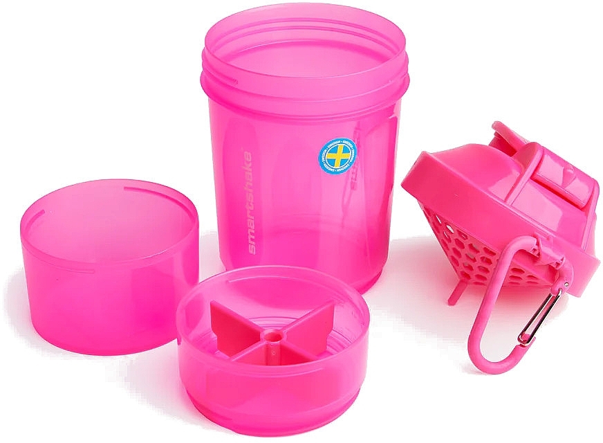Shaker, 600 ml - SmartShake Original2Go Pink — photo N2