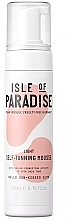 Fragrances, Perfumes, Cosmetics Light Self-Tanning Face & Body Mousse - Isle Of Paradise Light Self Tanning Mousse