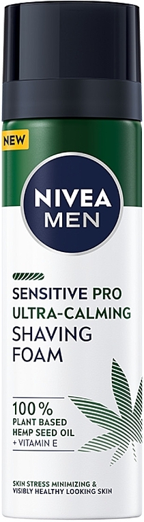 Set - NIVEA Men Hemp Sensation Ultra Calming Kit (aft/sh/balm/100ml + sh/foam/200ml + f/cr/75ml) — photo N5