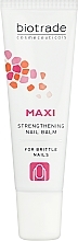 Fragrances, Perfumes, Cosmetics Nail Strengthening & Cuticle Softening Balm with Vitamins A, E & Lanolin - Biotrade Maxi Balm Nails