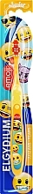 Fragrances, Perfumes, Cosmetics Kids Toothbrush "Emoji", 7-12 years - Elgydium Junior Emoji 7-12 Years