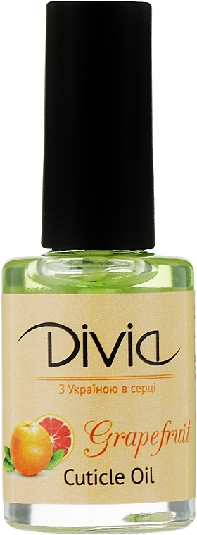 Grapefruit Cuticle Oil - Divia Cuticle Oil Grapefruit Di1633 — photo N1