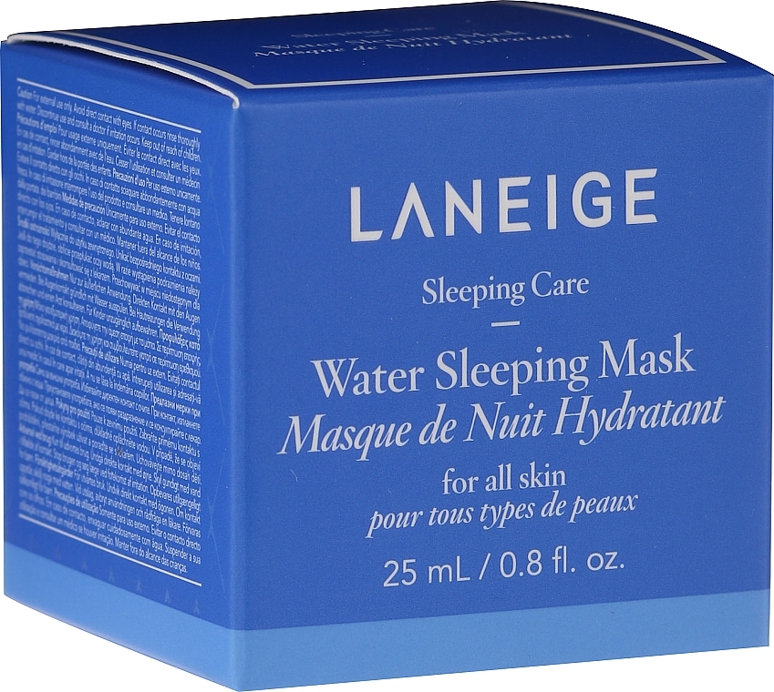 Water Sleeping Mask for All Types of Skin - Laneige Sleeping Care Water Sleeping Mask — photo N5