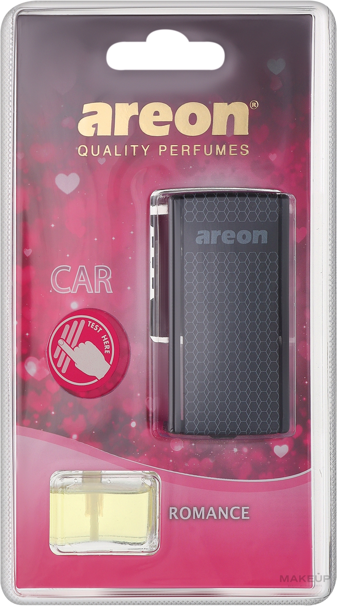 Romance Car Air Freshener - Areon Car Blister Romance — photo 8 ml