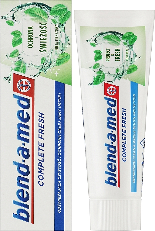 Protection & Freshness Toothpaste - Blend-A-Med Complete Fresh Protect & Fresh Toothpaste — photo N2