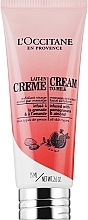 Fragrances, Perfumes, Cosmetics Facial Cream Scrub with Pomegranate - L'Occitane Cream To Milk Facial Exfoliator