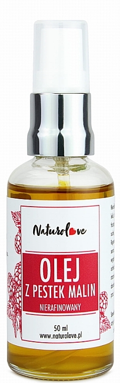 Unrefined Raspberry Seed Oil - Naturolove Raspberry Seed Oil — photo N1