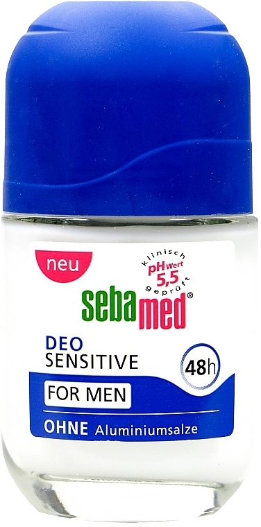Men Deodorant for Sensitive Skin - Sebamed Deo Sensitive For Men — photo N1