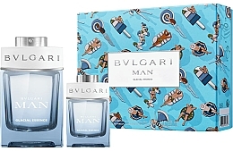 Fragrances, Perfumes, Cosmetics Bvlgari Man Glacial Essence - Set (edp/100ml + edp/15ml)