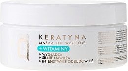 Fragrances, Perfumes, Cosmetics Hair Mask with Keratin and Vitamins - Silcare Quin Keratin & Vitamins Hair Mask