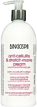Anti-Cellulite and Stretches Cream with L-Keratin, Caffiene and Ginger - BingoSpa — photo N1