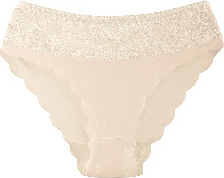 Elastic Bikini Briefs, beige - Moraj — photo N1