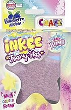 Bath Bomb 'Star', purple - Craze Inkee Foamy Star Bath Bomb — photo N2