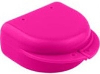 Teeth Braces & Denture Storage Box, Pink - Falcon Classic Midi — photo N1